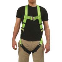 FBH-10000L Contractor Series Safety Harness, CSA Certified, Class AL, 400 lbs. Cap. Dufferin Supply