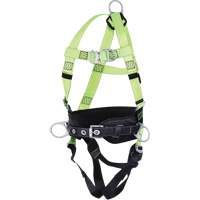FBH10000L1020-S  Contractor Series Safety Harness with Positioning Belt, CSA Certified, Class ALP, Small Dufferin Supply