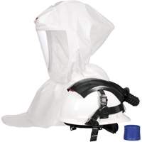 Versaflo S-Series Painter's Hood Assembly S-767 with Inner Shroud & Hardhat, Standard, Hard Top, Single Shroud Dufferin Supply