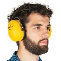 Passive Ear Muffs, Headband, 25 NRR dB Dufferin Supply