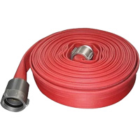 Nitrile Rubber Fire Hose, 50' L, 2-1/2" Dia., 200 Dufferin Supply