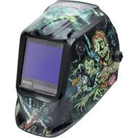 VIKING 3350 Zombie Welding Helmet, 3.74" L x 3.34" W View Area, 5 - 13 Shade Range Dufferin Supply