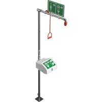 Douche combin&eacute;e avec cuvette ferm&eacute;e en ABS et entr&eacute;e inf&eacute;rieure, Socle Dufferin Supply