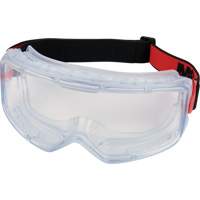 GoggleGear 3000 Series Protective Goggles, Clear Lens, Anti-Fog/Anti-Scratch, Indirect Vent Dufferin Supply