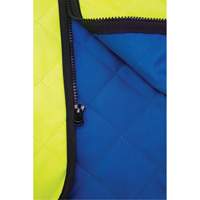 Evaporative Cooling Vest, Medium, High Visibility Lime-Yellow Dufferin Supply