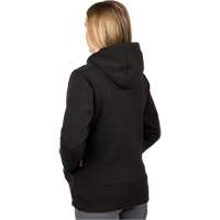 M12 Heated Hoodie with Battery, Women's, Medium, Black, Poly-Cotton Dufferin Supply