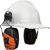 Safety Orange Link 2.0 Bluetooth Earmuffs, Cap Mount Style, 21 dB Dufferin Supply