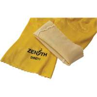 Rough-Finish Chemical-Resistant Gloves, Size 9, 12" L, PVC, Interlock Inner Lining, 47-mil Dufferin Supply