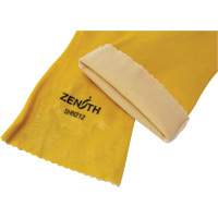Rough-Finish Chemical-Resistant Gloves, Size 9, 14" L, PVC, Interlock Inner Lining, 47-mil Dufferin Supply