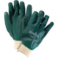 Gants verts &agrave; double enduit, 10" lo, PVC, Doublure en Jersey de coton, 70 mils Dufferin Supply