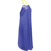 CoverMe Apron, PVC/Vinyl, 45" L x 35" W, Blue Dufferin Supply