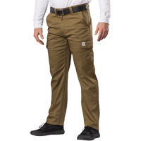 Big Flex Cargo Pants, Poly-Cotton/Spandex, Military Olive Green, Size 46, 30 Inseam Dufferin Supply