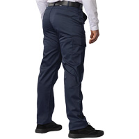Big Flex Cargo Pants, Poly-Cotton/Spandex, Navy Blue, Size 46, 30 Inseam Dufferin Supply
