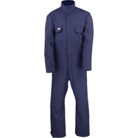 Westex UltraSoft&reg; Welder's Coverall - Regular, Size Small, Navy Blue Dufferin Supply