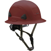Fibre Metal Climbing Style Helmet with Full Brim, Meets CSA Type 2, Ratchet Suspension, Non-Vented Dufferin Supply