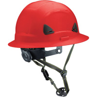 Fibre Metal Climbing Style Helmet with Full Brim, Meets CSA Type 2, Ratchet Suspension, Non-Vented Dufferin Supply