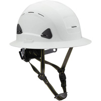 Fibre Metal Climbing Style Helmet with Full Brim, Meets CSA Type 2, Ratchet Suspension, Vented Dufferin Supply