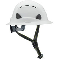 Fibre Metal Climbing Style Helmet with Full Brim, Meets CSA Type 2, Ratchet Suspension, Vented Dufferin Supply