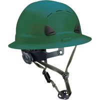 Fibre Metal Climbing Style Helmet with Full Brim, Meets CSA Type 2, Ratchet Suspension, Vented Dufferin Supply
