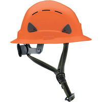 Fibre Metal Climbing Style Helmet with Full Brim, Meets CSA Type 2, Ratchet Suspension, Vented Dufferin Supply