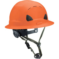 Fibre Metal Climbing Style Helmet with Full Brim, Meets CSA Type 2, Ratchet Suspension, Vented Dufferin Supply