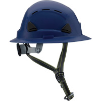 Fibre Metal Climbing Style Helmet with Full Brim, Meets CSA Type 2, Ratchet Suspension, Vented Dufferin Supply