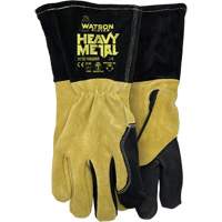 Gants de soudage MIG/&eacute;lectrode 2780 Thrasher, Cuir de vache refendu, Taille Petit Dufferin Supply