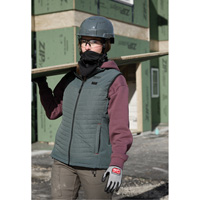 WORKSKIN Balaclava, Polyester, Black Dufferin Supply