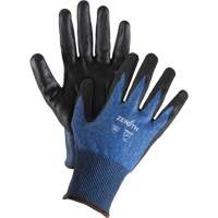Lightweight High-Dexterity Cut-Resistant Gloves, Size 8, 18 Gauge, Foam Nitrile Coated, Stainless Steel/HPPE/Tungsten Shell, ASTM ANSI Level A9 Dufferin Supply