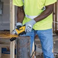 RWG566 AXIS Cut Protection Touchscreen Work Glove, Size X-Small, 18 Gauge, Polyurethane Coated, Stainless Steel/HPPE Shell, ASTM ANSI Level A5/EN 388 Level E Dufferin Supply