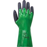 SolvStop Chemical-Resistant Gloves, Size 7, 12" L, PVC Dufferin Supply