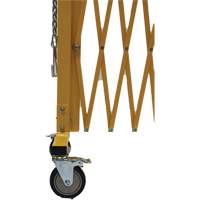 Barri&egrave;re extensible, 84" h x 20' lo, Jaune Dufferin Supply