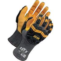 Gants antichocs r&eacute;sistants &agrave; la coupe pour &eacute;crans tactiles Cut-X, 6, Paume en Mousse de nitrile, Poignet &eacute;lastique Dufferin Supply
