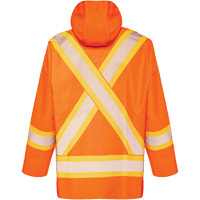 Imperm&eacute;able R804 Hurricane, Petit, Orange haute visibilit&eacute; Dufferin Supply