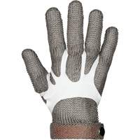 MMG Food Safe Metal Chainmail Gloves, Size 2X-Small, Stainless Steel Shell, ASTM ANSI Level A9 Dufferin Supply