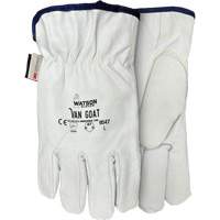 Gants de protection contre la coupe Van Goat 9547, T-petit, Paume en Cuir fleur de ch&egrave;vre, Para-aramide/Polyester/Acier/Thinsulate Dufferin Supply