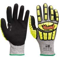Cut and Impact-Resistant Gloves, Small, Synthetic Palm, Knit Wrist Cuff Dufferin Supply