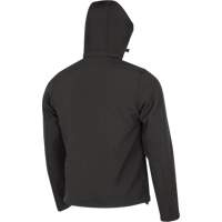 Heated Soft-Shell Jacket, Men's, Small, Black Dufferin Supply