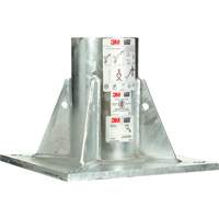 DBI-SALA&reg; Confined Space Floor Mount Base, Galvanized Dufferin Supply