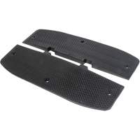 Embouts d'extr&eacute;mit&eacute;s pour bosse de d&eacute;c&eacute;l&eacute;ration, Caoutchouc, 2' lo x 16" la x 1-1/4" h Dufferin Supply