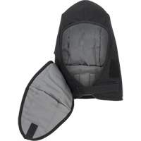 Doublure matelass&eacute;e ignifug&eacute;e Pioneer 766A pour casque de s&eacute;curit&eacute; avec embout buccal amovible, Noir/Gris, Coton/FR-Tech/Modacrylique/Nylon Dufferin Supply