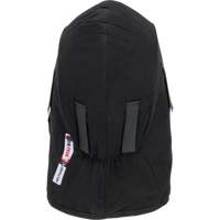 Doublure matelass&eacute;e ignifug&eacute;e Pioneer 766A pour casque de s&eacute;curit&eacute; avec embout buccal amovible, Noir/Gris, Coton/FR-Tech/Modacrylique/Nylon Dufferin Supply