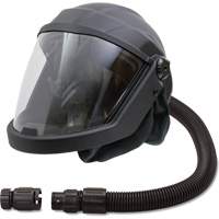 Masque respiratoire &agrave; adduction d'air et casque avec valve anti-refoulement DEFENDER, Universel, Pi&egrave;ce faciale Dufferin Supply