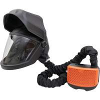 PEAKAIR DEFENDER Visor with Flip-Front & X90VX Blower Kit, Facepiece Respirator/Welding Helmet, Lithium-Ion Battery Dufferin Supply