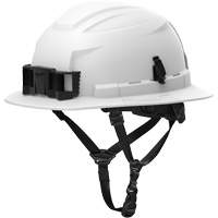 BOLT 4-Point Full Brim Safety Helmet, Ratchet Suspension, ANSI Type II/CSA Type 2 Dufferin Supply