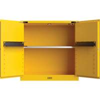 Utili-Guard+ Flammable Safety Cabinet, 30 gal., 1 Door, 43" W x 44" H x 22" D Dufferin Supply