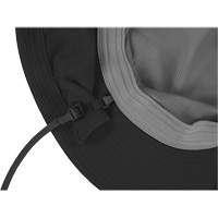 Chapeau de garde forestier 8934 Chill-Its avec prot&egrave;ge-nuque, petit/moyen, Noir Dufferin Supply