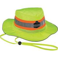 Chapeau de soleil de garde forestier de refroidissement en microfibre Chill-Its 8935MF , petite/moyenne, Lime haute visibilit&eacute; Dufferin Supply