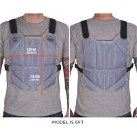 Veste de refroidissement de changement de phase Chill-Its6210, Taille unique, Bleu Dufferin Supply