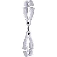 Squids 3420 Swiveling Glove Clip Holder with Dual Clips Dufferin Supply